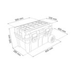 جعبه ابزار چرخ دار پاترول مدل HD-TROPHY2 - Image 4