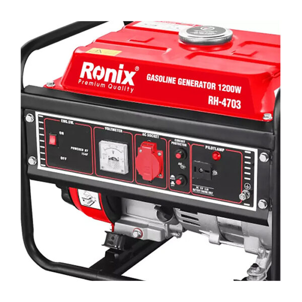 موتور برق بنزینی 1200 وات رونیکس مدل RH-4703 - Image 3