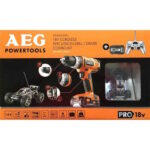 دریل شارژی چکشی آاگ مدل BSB18G2LI-152CRCC همراه با ماشین کنترلی - تصویر 5