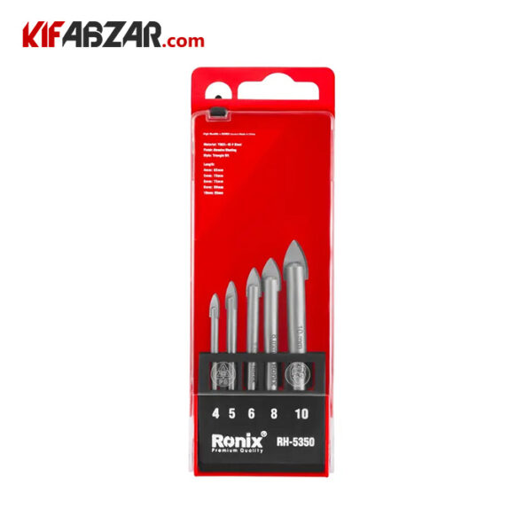 ست مته شیشه رونیکس مدل 5350