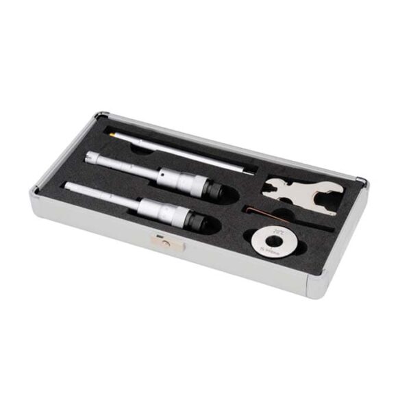 ست میکرومتر سه فک داخل سنج 20-12 میلیمتر آسیمتو مدل 8 64 209 - Image 6