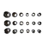 جعبه بکس 1/2 اینچ 6 پر 25 عددی تات مدل TAT 25 - تصویر 7