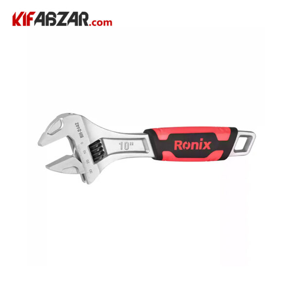 آچار فرانسه روکش دار رونیکس مدل 2442