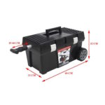 جعبه ابزار چرخ دار چمدانی پاترول مدل STUFF-ALU-BASIC26  مخزنی افقی - Image 15