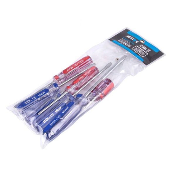 مجموعه 7 عددی پیچ گوشتی اکتیو مدل AC6372 - Image 2