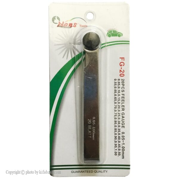 آچار فیلر 20 تیغ هنس مدل FG-20 - Image 2
