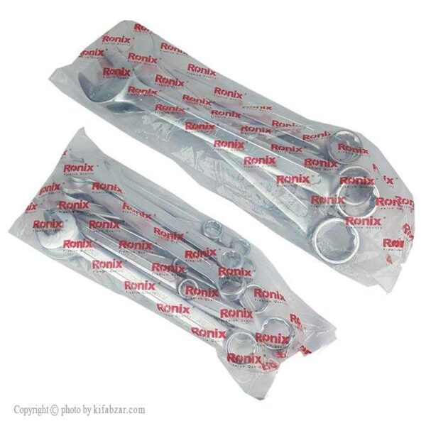 آچار سری 22 عددی یکسر تخت یکسر رینگ رونیکس مدل RH-2103 - Image 3