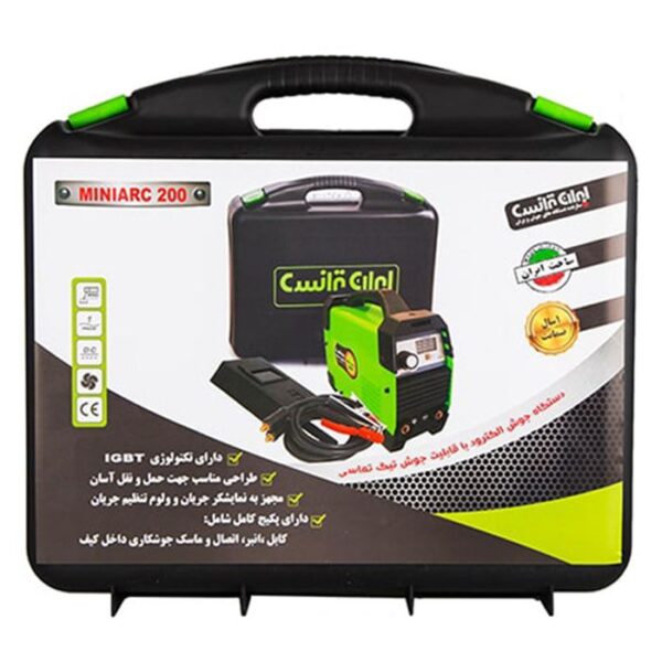 اینورتر جوشکاری 200 آمپر ایران ترانس مدل MINI ARC 200 NEW - Image 5