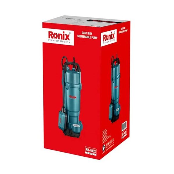 پمپ کف کش بدنه چدن رونیکس مدل RH-4032 - Image 5