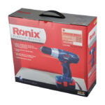 دریل پیچ گوشتی شارژی رونیکس مدل 8218 - تصویر 7
