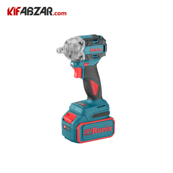 ddd1780ef3c14d32a94445351a6873a0 بکس شارژی موتور براشلس 350 نیوتون متر رونیکس مدل 8672 - Image 1