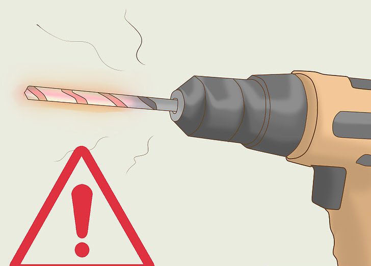 نحوه استفاده ایمن از دریل 11