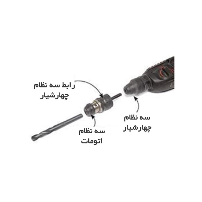 تفاوت دریل چکشی و دریل بتن کن در چیست؟ 11 تفاوت دریل چکشی و دریل بتن کن در چیست؟ 10