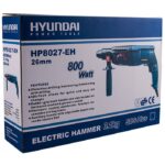 دریل بتن کن 3.24 کیلو هیوندای مدل HP8027 EH - تصویر 19
