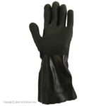 دستکش ایمنی ضد اسید شیلد مدل P-635 - تصویر 3