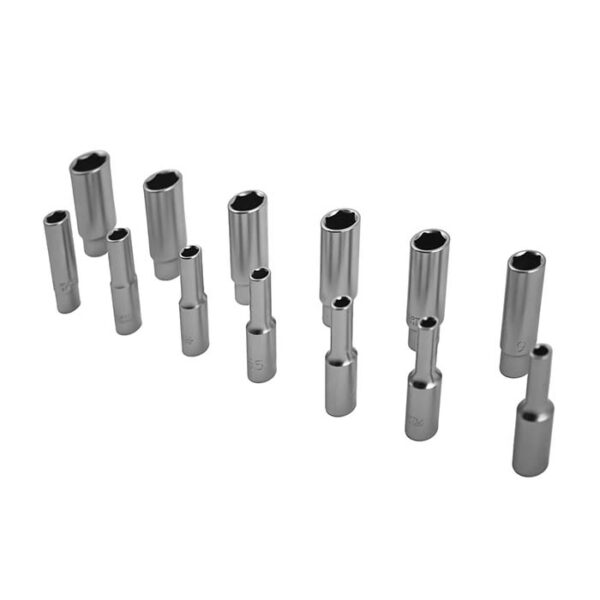 پیچ گوشتی برقی هیوندای+جعبه بکس 1/4 اینچ 6 پر تاپ تول+کیف ابزار زارا - Image 5