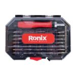 ست پیچ گوشتی ساعتی جغجغه ای 37 عددی رونیکس مدل RH 2719 - Image 6