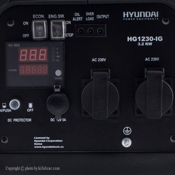 موتور برق اینورتر هیوندای مدل HG1230-IG - Image 10