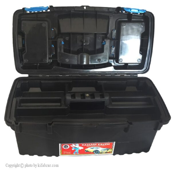 جعبه ابزار پلاستیکی رسام کاوه مدل 26700 - Image 5