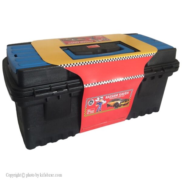 جعبه ابزار پلاستیکی رسام کاوه مدل 26700 - Image 7