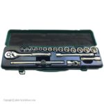 جعبه بکس 19 پارچه 3/8 هنس مدل 3619MKR - تصویر 2