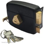 قفل درب حیاطی تنسر طرح کالی مدل TDL-N-122 کلید کامپیوتری - Image 2