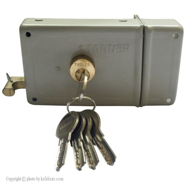 قفل حیاطی تنسر طرح ژوییل مدل TDL-Y-323 کلید کامپیوتری - Image 2