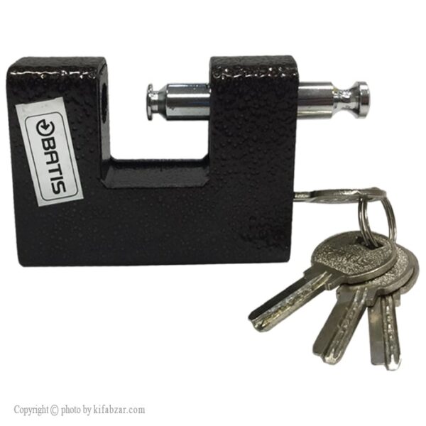 قفل کتابی چکشی باتیس کلید کامپیوتری سایز 90 میلی متر - Image 4