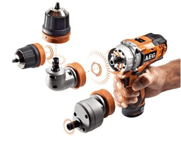 دریل پیچ گوشتی شارژی آاگ مدل BBS 12C2 Li Kit - Image 2