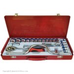 مجموعه 24 عددی آچار بکس تترا مدل BS-SS1224H-72 شش گوشه - تصویر 2