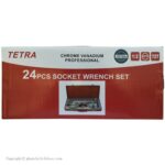 مجموعه 24 عددی آچار بکس تترا مدل BS-SS1224H-72 شش گوشه - تصویر 12