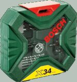 مجموعه 34 عددی ابزار سرمته بوش مدل 2607010608 X-LINE - Image 7