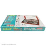 مجموعه 80 عددی آچار بکس لایت مدل GO-8080 - تصویر 18