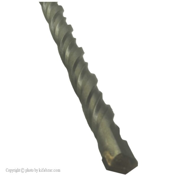 مته چهار شیار SDSPlus تی ای ام مدل TAM-14-260 سایز 14 میلی‌متر 26 سانت - Image 3