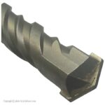 مته چهار شیار SDSPlus تی ای ام مدل TAM-26-460 سایز 26 میلی‌متر 46 سانت - تصویر 3