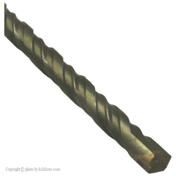 مته چهار شیار SDSPlus تی ای ام مدل TAM-8-160 سایز 8 میلی‌متر 16 سانت - Image 3