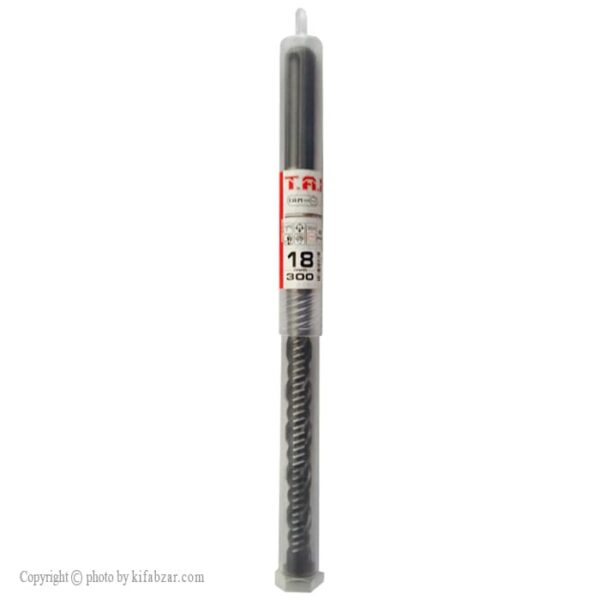 مته پنج شیار تی ای ام مدل TAM-18-300 سایز 18 میلی‌متر 30 سانت - Image 3