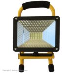 نورافکن پروژکتور شارژی 30 وات مدل LED FLOOD Light دو حالته - تصویر 3
