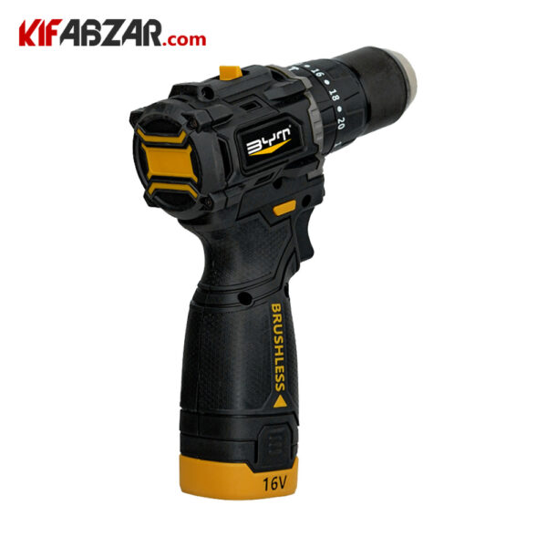 دریل پیچ‌گوشتی چکشی بی وای تی مدل 1216-8