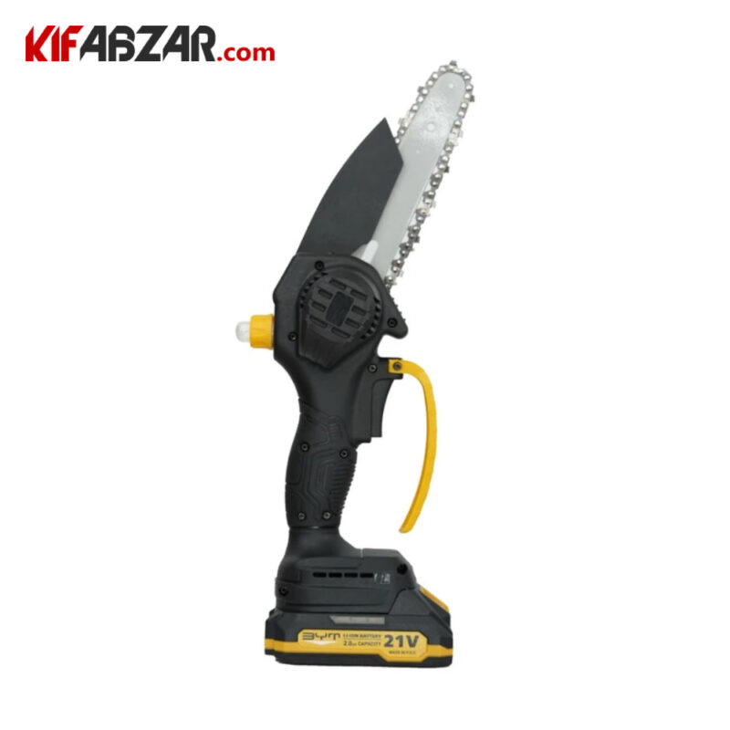 عکس اره زنجیری شارژی براشلس 21 ولت بی وای تی مدل 1815-8