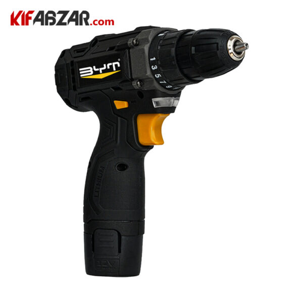 عکس دریل پیچ گوشتی شارژی 12 ولت بی وای تی مدل 1212
