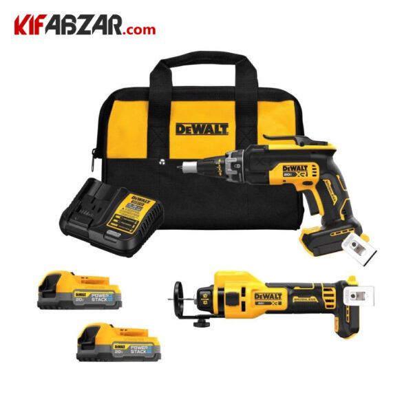 پک اسکروگان و پنل بر شارژی دیوالت مدل DCK265E2