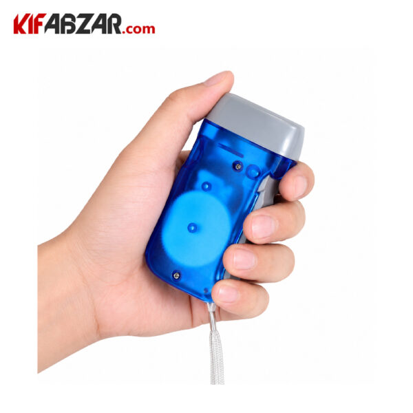 چراغ قوه شارژی هندلی 2 لامپی
