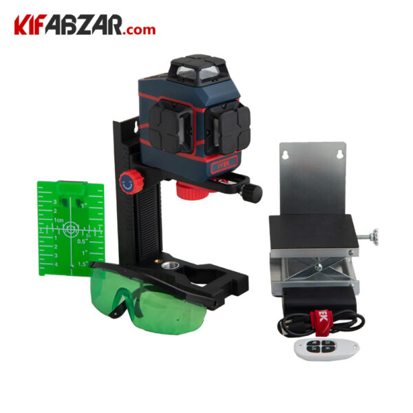 پکیج کامل تراز لیزری 3 بعدی 360 درجه ایوک مدل K-8025
