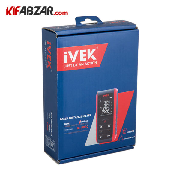 بسته بندی متر لیزری 50 متری ایوک مدل K-8030