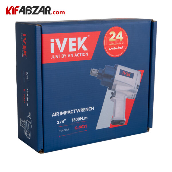 بسته بندی آچار بکس بادی 3/4 اینچ ایوک مدل K-9021