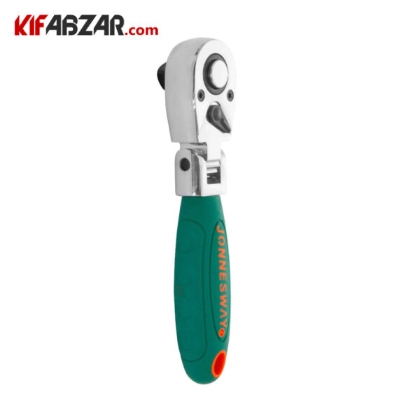 دسته جغجغه مشتی تاشو 1/2 اینچ جانزوی مدل R4204 دسته جغجغه مشتی تاشو 1/2 اینچ جانزوی مدل R4204
