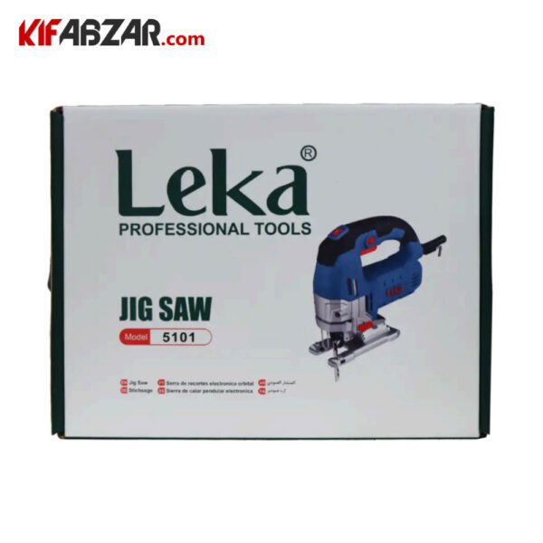 تصویر بسته بندی اره عمودبر 750 وات لکا مدل 5101