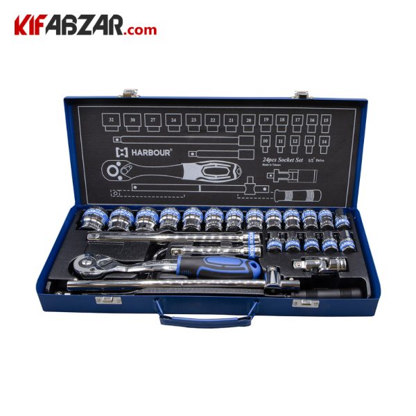 جعبه بکس 24 پارچه هاربر مدل HT24P