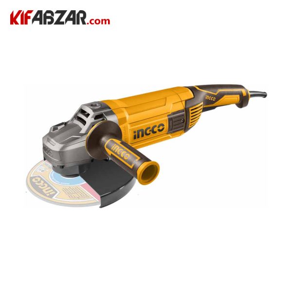 مینی فرز دسته بلند 3000 وات اینکو مدل AG30008 مینی فرز دسته بلند 3000 وات اینکو مدل AG30008